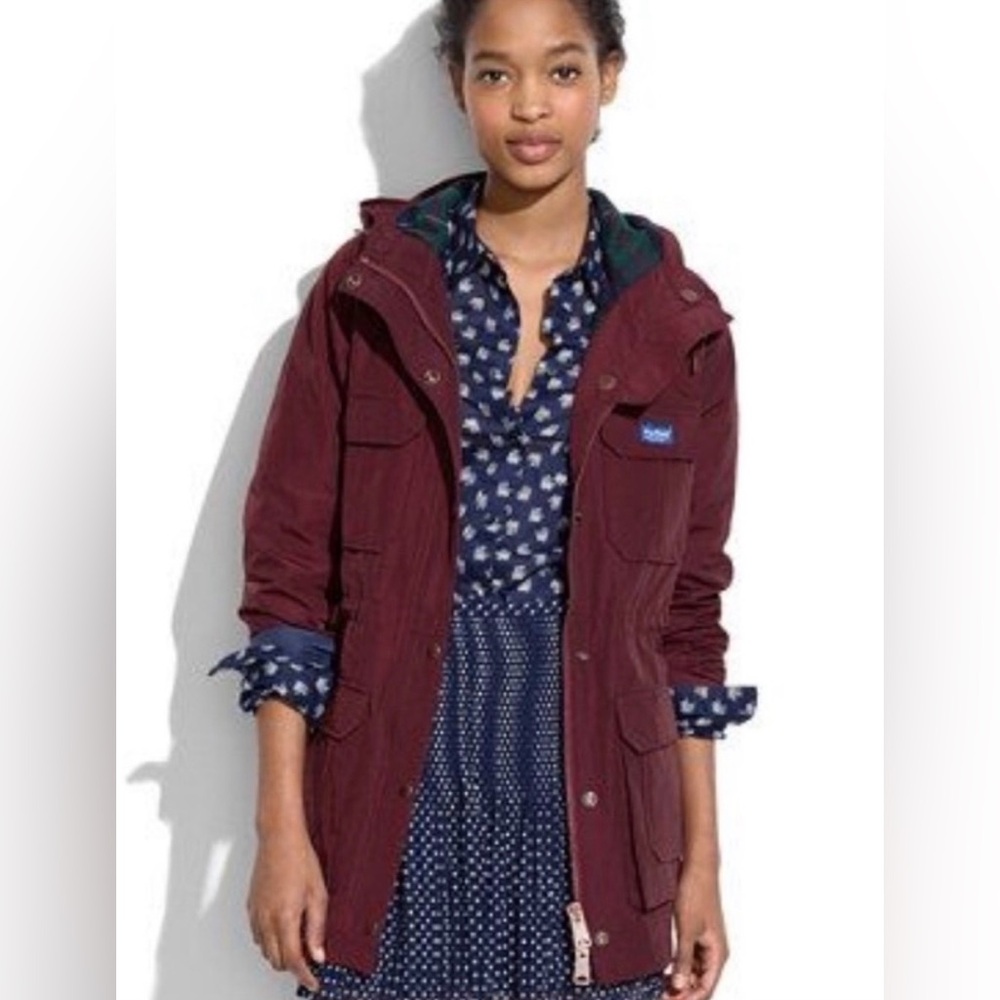 Madewell x Penfield Kasson Jacket in Burgundy